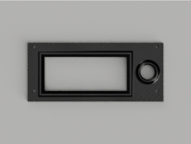 Anycubic faceplate
