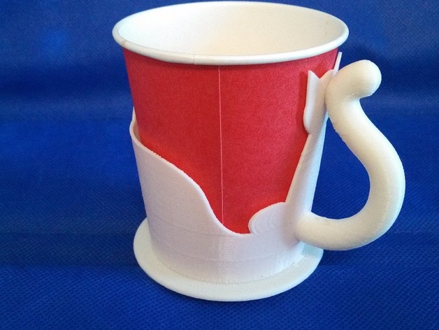 (V2)Cat type 7 oz paper cup holder