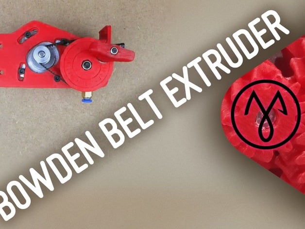 J-Max_Bowden Belt Extruder (feeder) V1.0