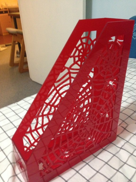 Spider web box