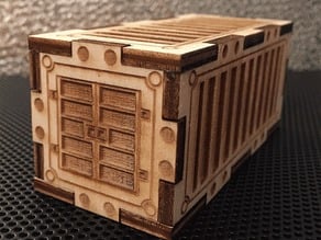 Laser Cut Container for Wargaming