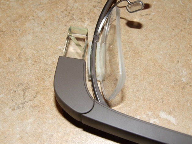 Google Glass Lens Mount