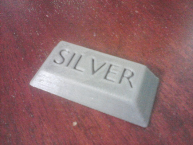 Silver and Gold Ingot