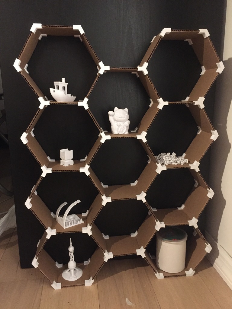 Honeycomb Shelf Joints
