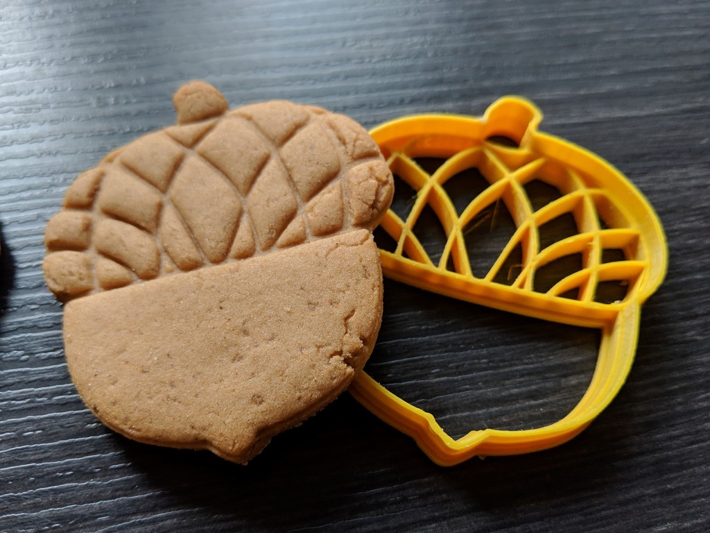 Cookie cutter - Acorn - Works super easy, great results