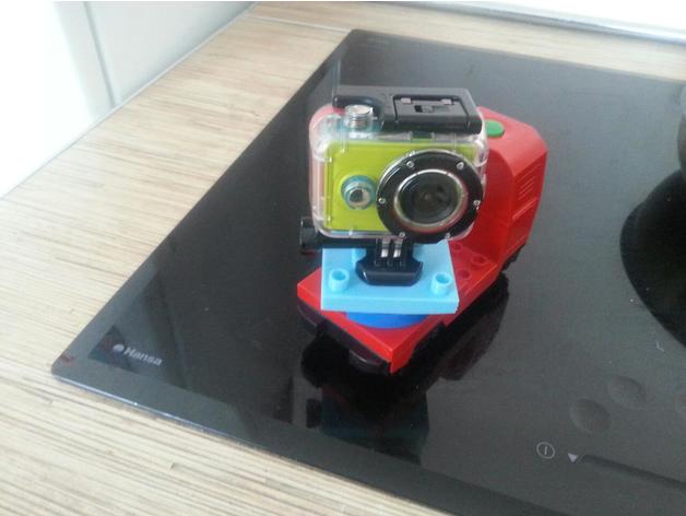 Lego Duplo camera holder brick