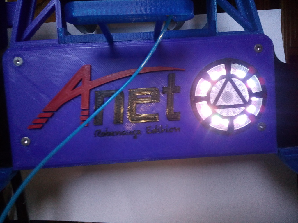 New face for Anet A8- the reactor