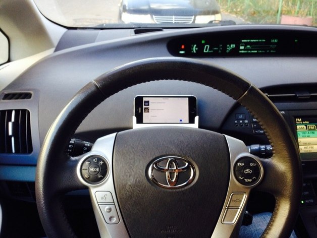 iPhone 5 car mount for steering wheel Prius