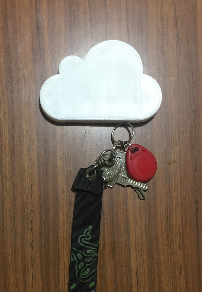 cloud magnetic key holder