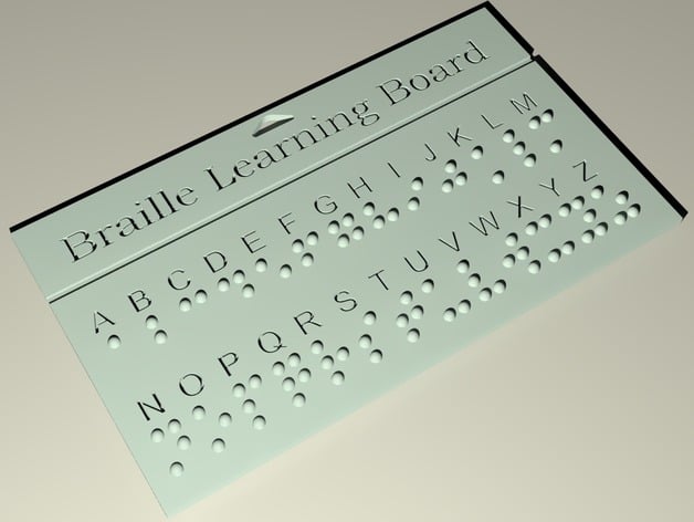 Braille Learning Board