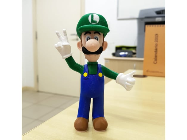 Luigi From Mario Games Multicolor