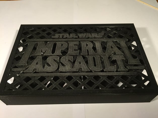 Card tray - IMPERIAL ASSAULT - large cards