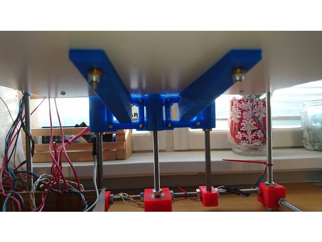 Bed Shelf bracket for Ekobots - Box-H 3D Printer.