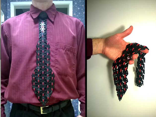 100% 3D Printed Hex Tie