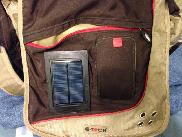 Solar Charger Backpack Mount