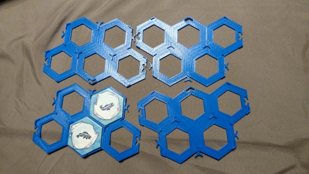 Modular Hex Tile Board - Hey That's My Fish