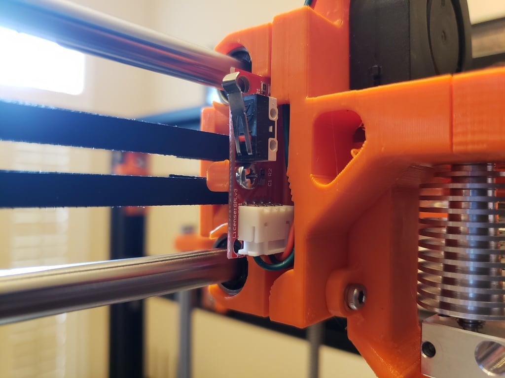 Hevo-HotEnd Mount & X-Carriage with EndStop Switch