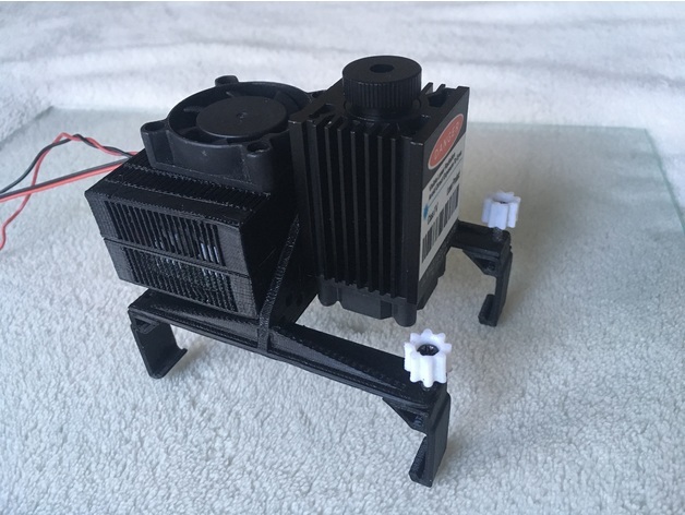 Laser driver box holder mount CTC Flashforge Inventor Creator Dreamer