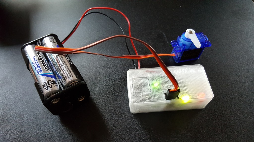 Arduino Nano Based Servo Tester Project Box