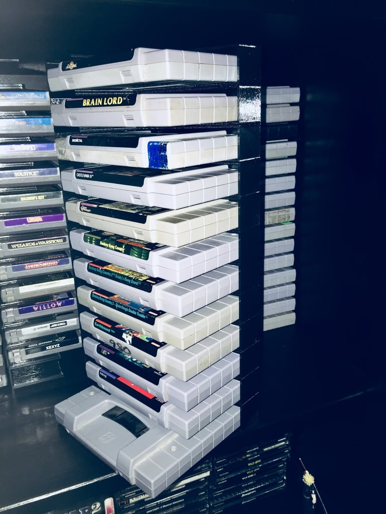 Stackable SNES Dust Covers