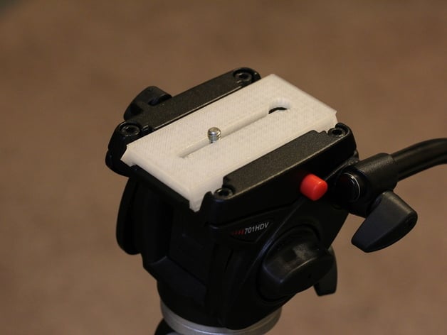 Manfrotto 501PL-compatible quick release plate