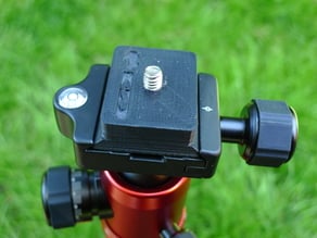 QR Plate for MeFOTO Tripods (Backpacker and RoadTrip)