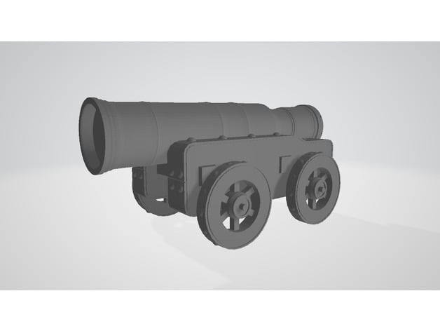 Image of Mons Meg Cannon for DnD and Tabletop Gaming (28mm)