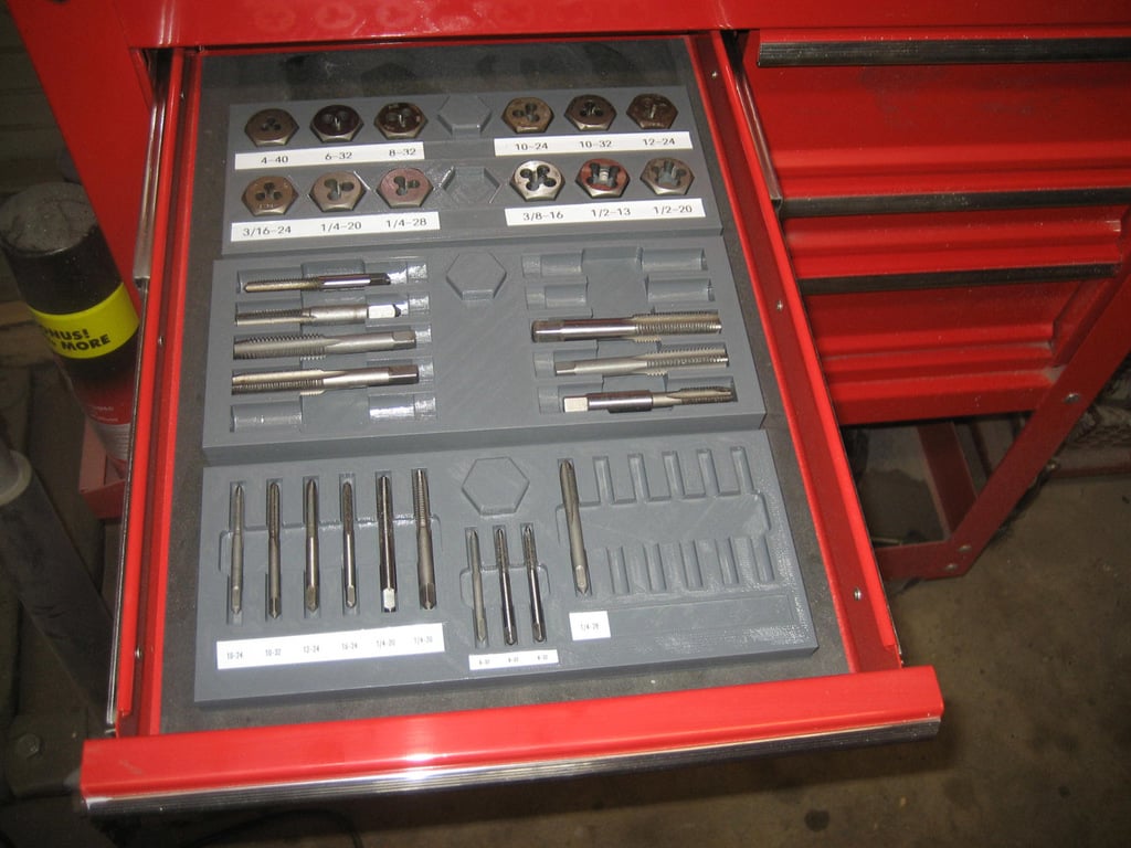 Stackable Tap and Die Trays