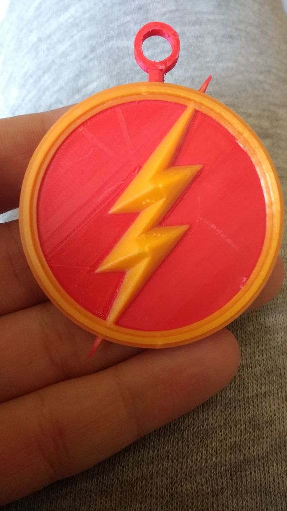 The Flash Emblem KeyChain