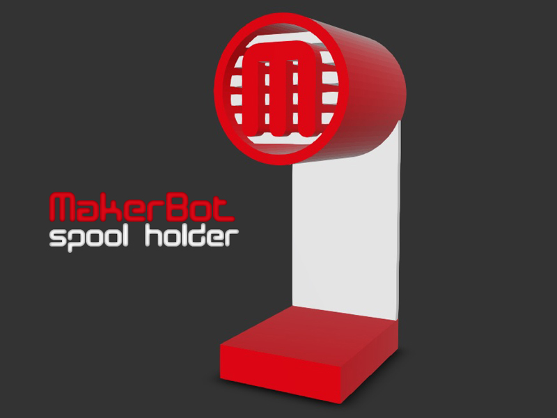 MakerBot spool holder