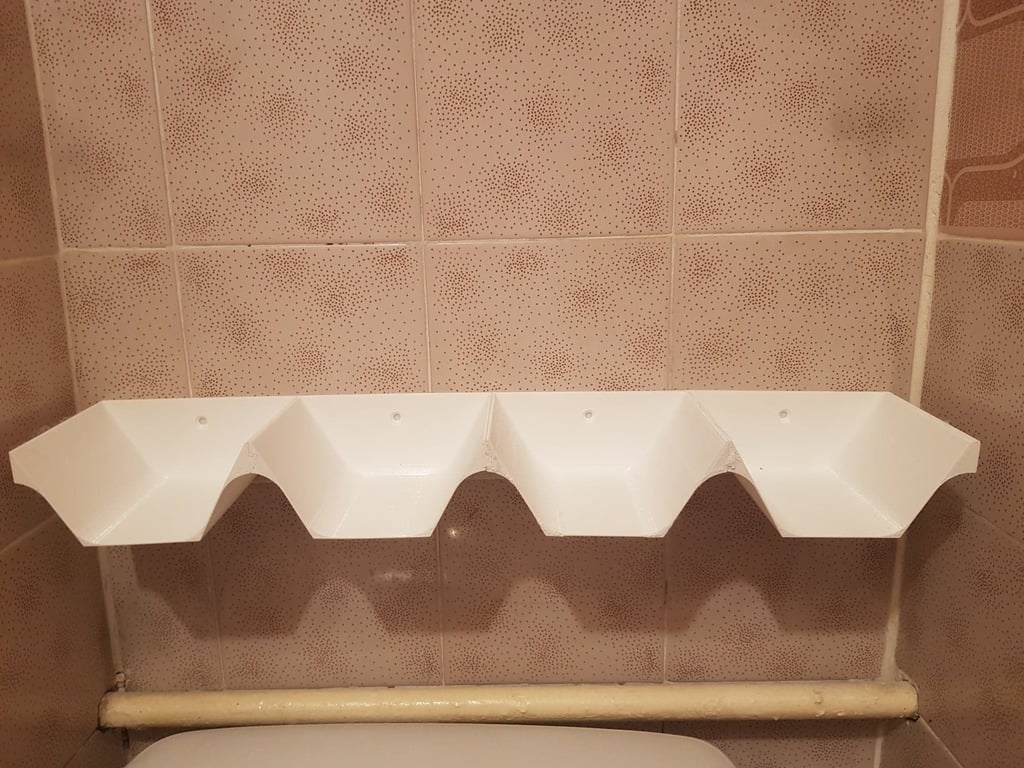 Toilet Paper Stack Modular wall-mounted storage