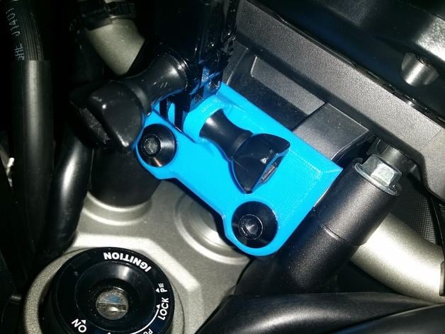 MT-07 GoPro mount on Speedometer screw
