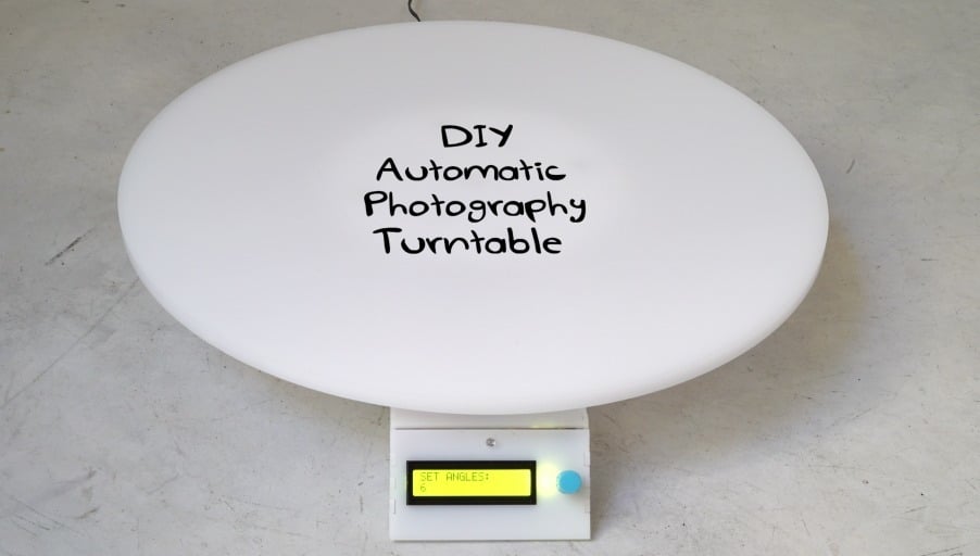 360° Automatic photography Turntable