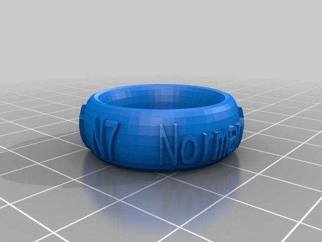 Normandy Text Ring