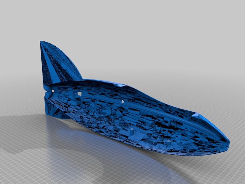 Printable Plane Strix Goblin inspired Fuselage [Work in progress]