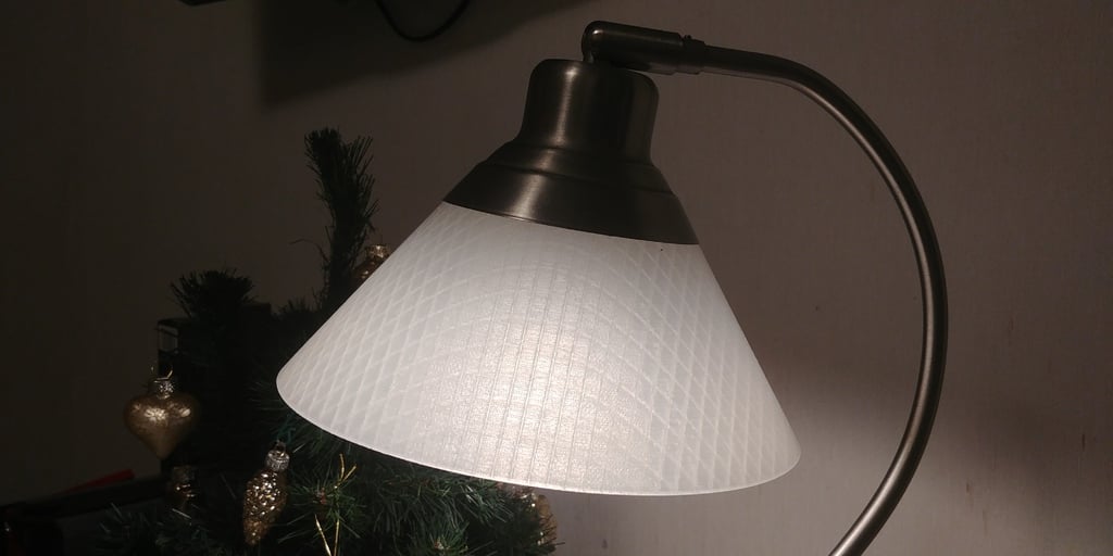 Replacement shade for IKEA lamp Kroby