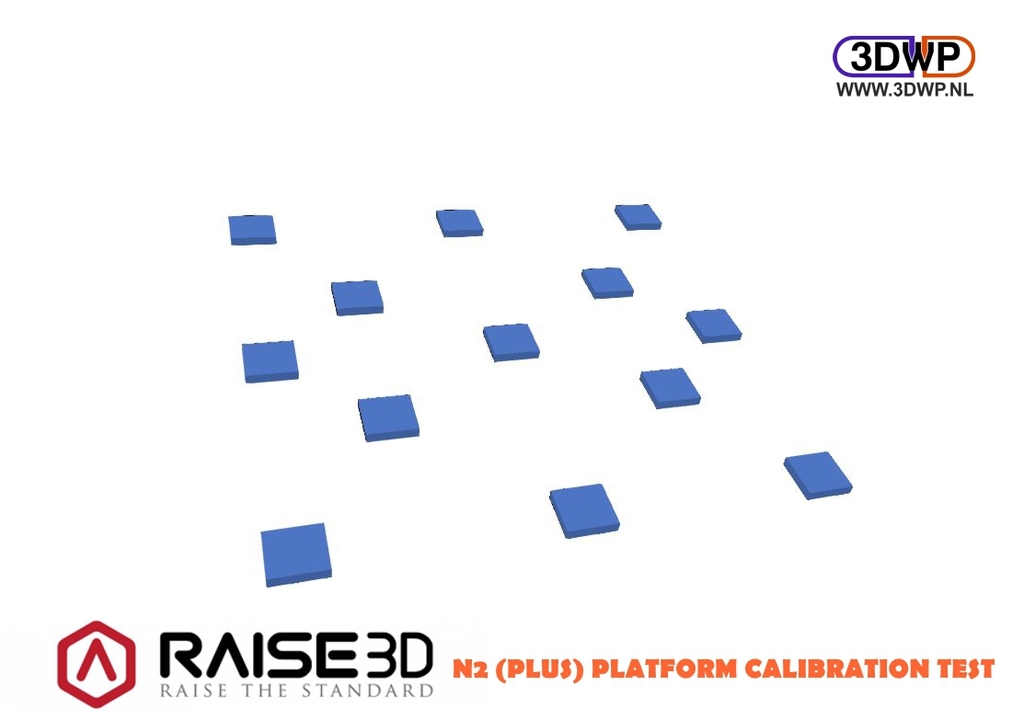 Raise3D N2 (Plus) Platform Calibration Test
