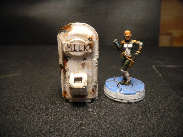 Milk vending machine
