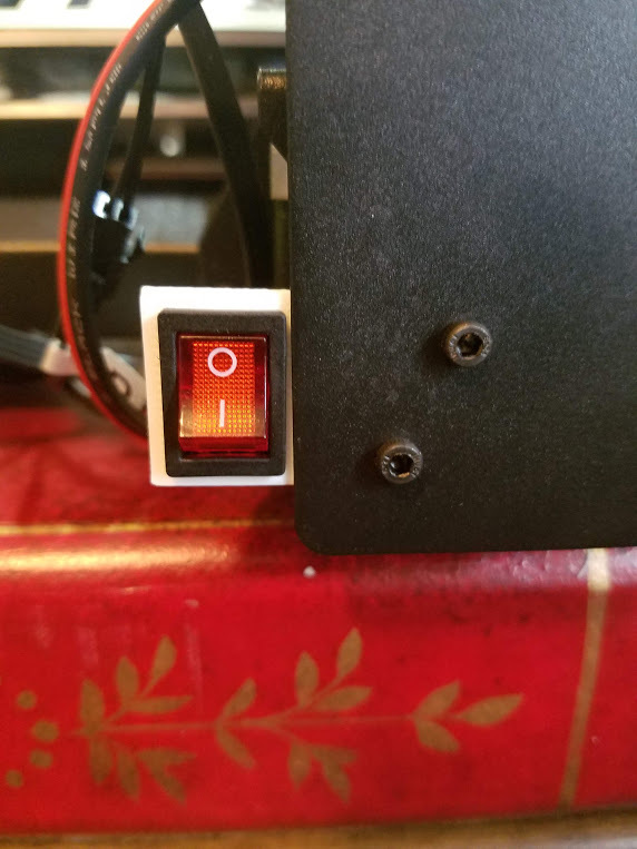 LED Switch Bracket for Monoprice Maker Select v2
