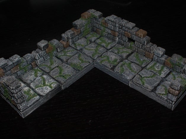 Image of OpenForge Ruined Corner Tile