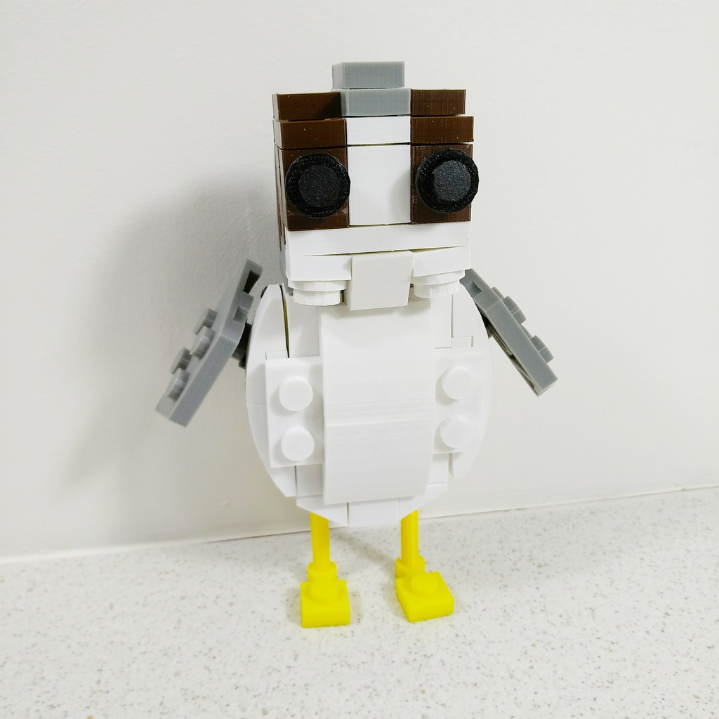 Print your own Building Blocks - Porg from The Last Jedi