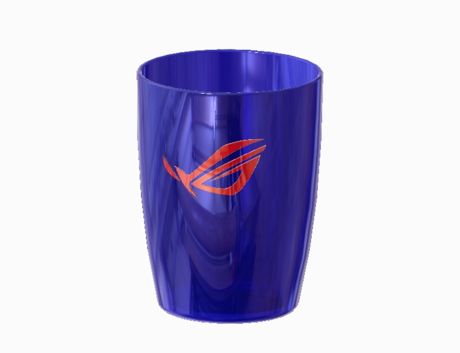  ROG logo cup
