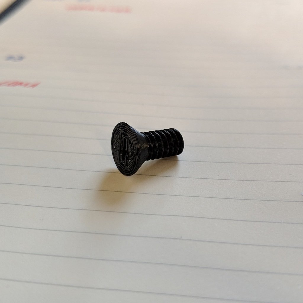 1/4 - 20 thread 1/2 inch screw | Camera Screw | Countersunk