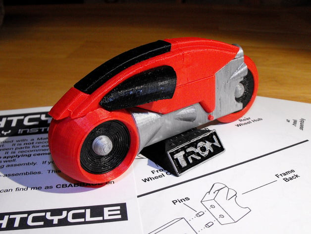 Lightcycle Model Kit