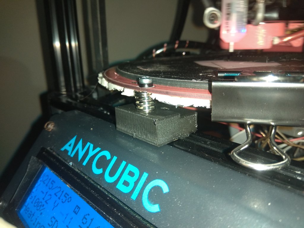 Anycubic Kossel Heated Bed Leveling Mounts