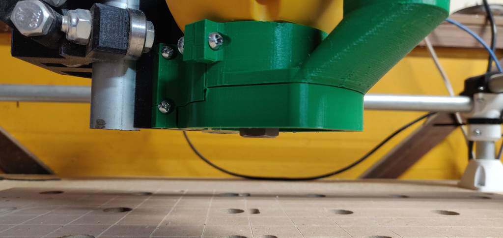 Magnetic Dust Shoe for MPCNC - Increased Clearance (works with DW660, 52mm spindle and 55mm spindle) 
