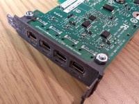 Staffa Low Profile Di Ricambio Per NVIDIA Quadro K1200, P1000, NVS 510, T600, P400, P620 – Kit Con 2 Viti, Metallo, Nero