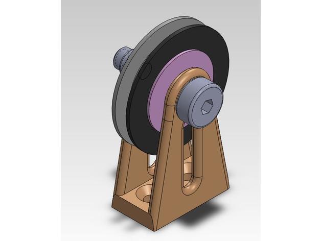 Filament Guide With Pulley