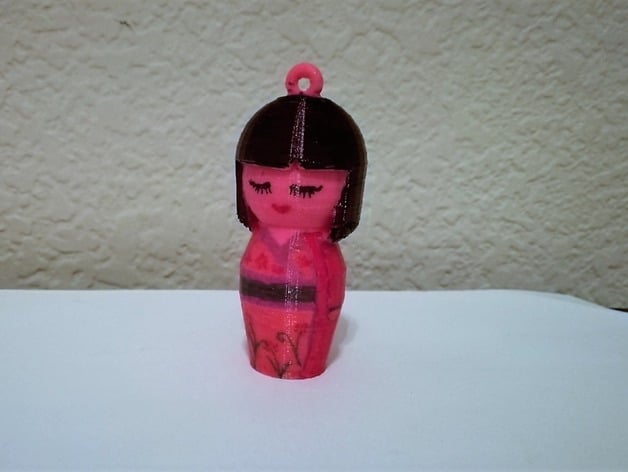 Japanese Doll Ornament