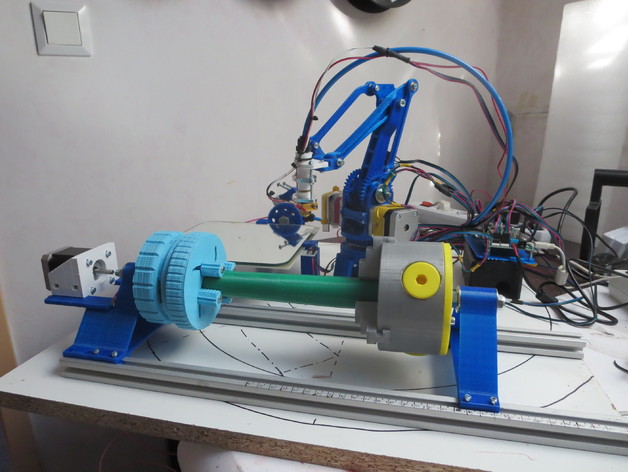 Rotating 3D printing